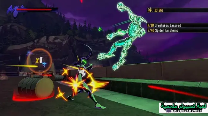 تحميل لعبة Spider Man Shattered Dimensions