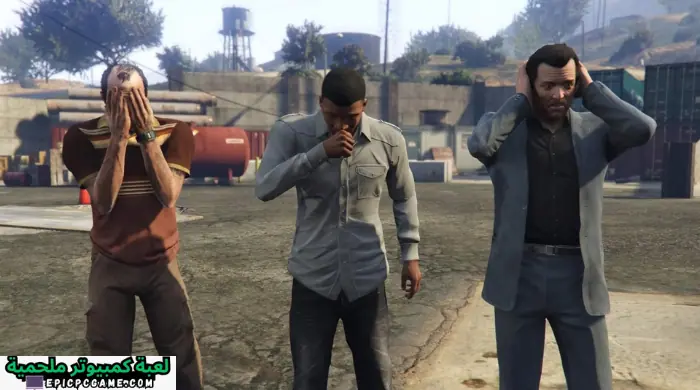 تحميل لعبة جاتا 5 GTA للكمبيوتر