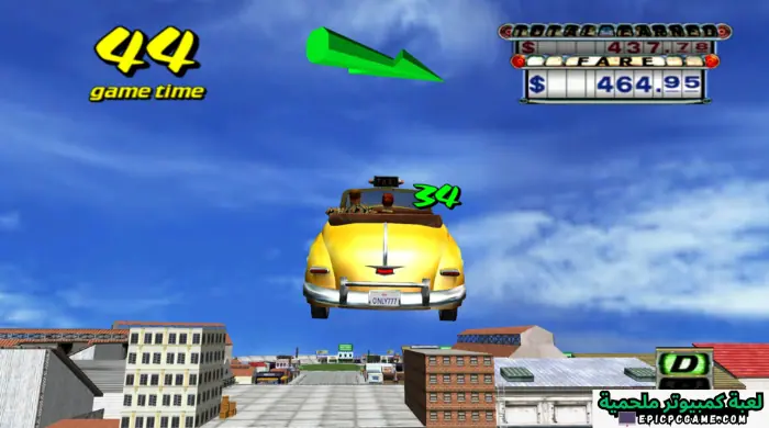 تحميل لعبة crazy taxi