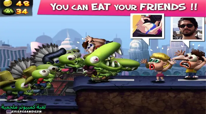 تحميل لعبة زومبي تسونامي Zombie Tsunami 2023 اخر تحديث مجانا