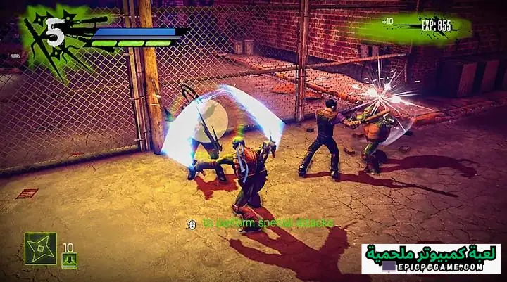 تحميل لعبة TMNT Out of The Shadows