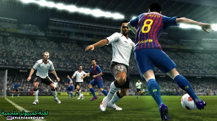 تحميل لعبة PES 2012 برو إفولوشن سوكر بيس على الهاتف للأندرويد مجانا