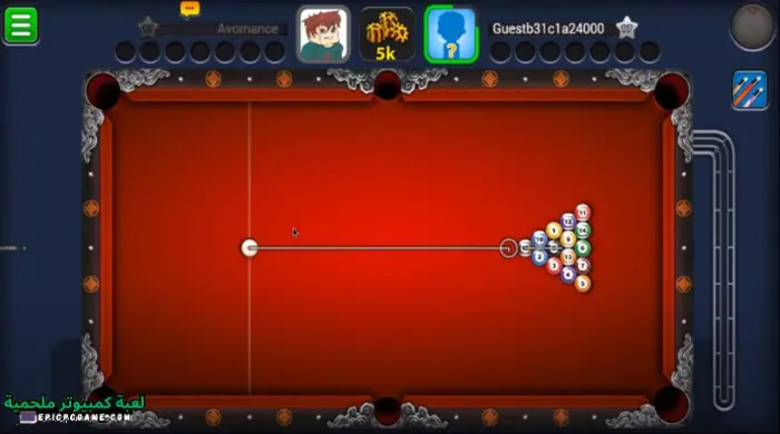 تحميل لعبة بلياردو 8
