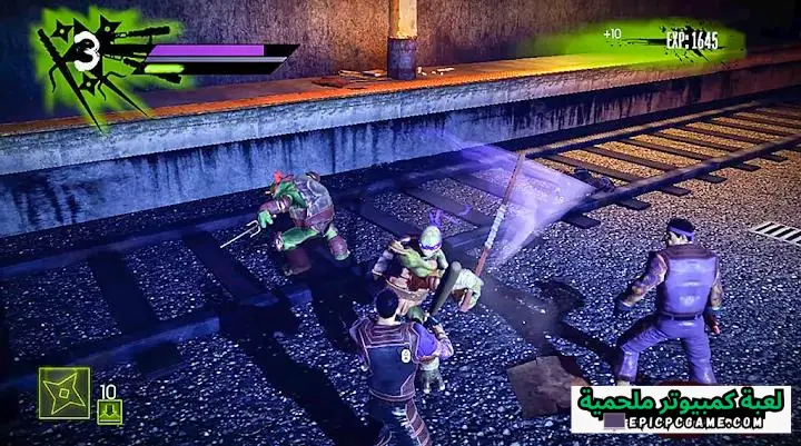 تحميل لعبة TMNT Out of The Shadows
