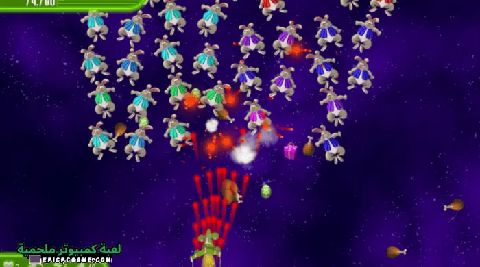 قم بتنزيل لعبة Chicken Invaders 6 مجانًا عبر Wifi4games