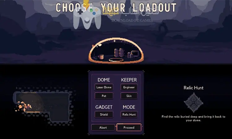 تحميل لعبة Dome Keeper