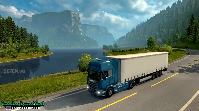 تحميل يورو تراك سيميولايتر Euro Truck Simulator آخر إصدار 2024