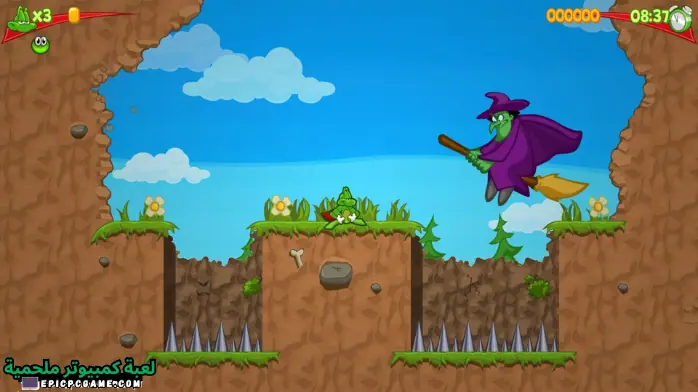 تحميل لعبة Christmas Super Frog