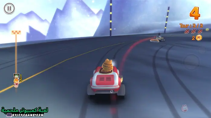 تحميل لعبة Garfield Kart