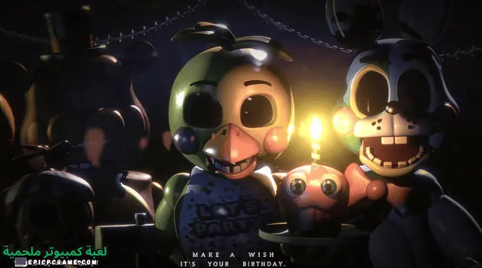 تحميل لعبة Five Nights at Freddy للكمبيوتر من ميديا فاير