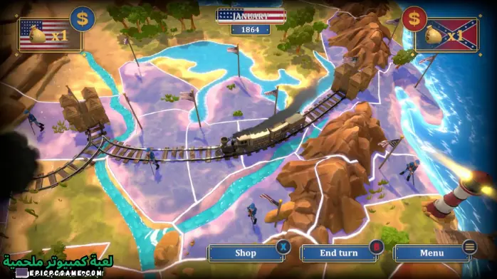 تحميل لعبة North & South