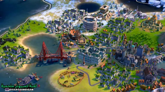 تحميل لعبة Civilization 6 للكمبيوتر من ميديا فاير
