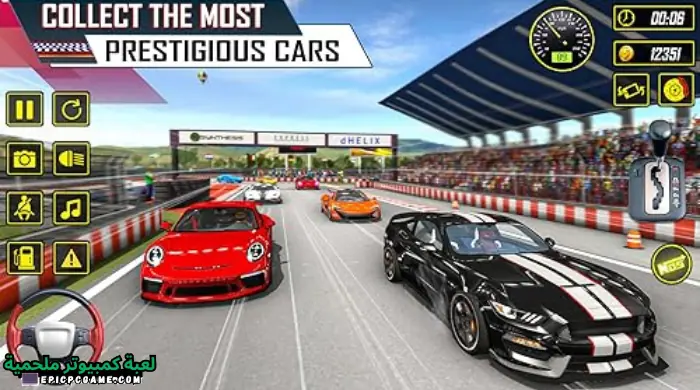 تحميل لعبه Supercars Racing للكمبيوتر رابط مباشر من ميديا فاير