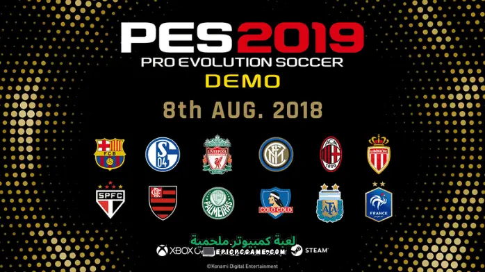 لعبة Download Pes 2019 Demo