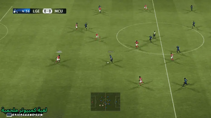 تحميل لعبة بيس 2012 للاجهزة الضعيفة