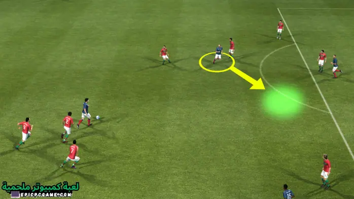 تحميل لعبة بيس 2012 للاجهزة الضعيفة